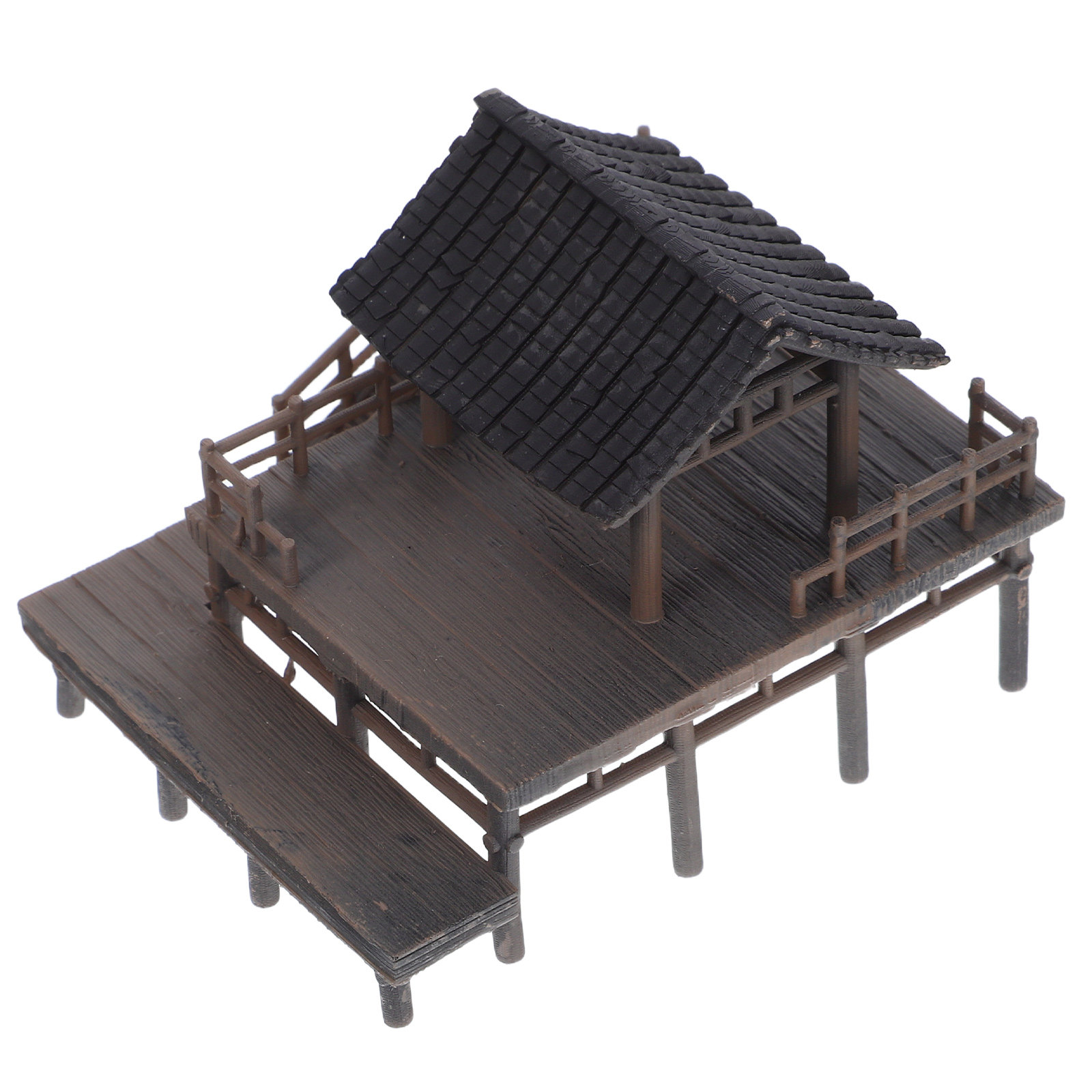 Mini Bonsai Zen Garden - Statua a Forma di Mini Padiglione