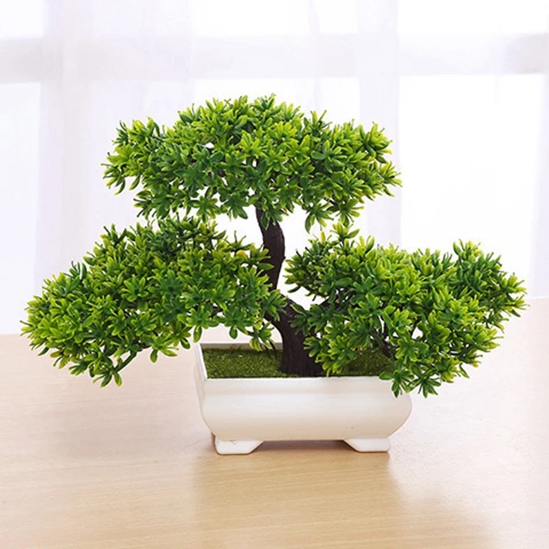 Bonsai Garden Table - 1 pz piante artificiali verdi bonsai