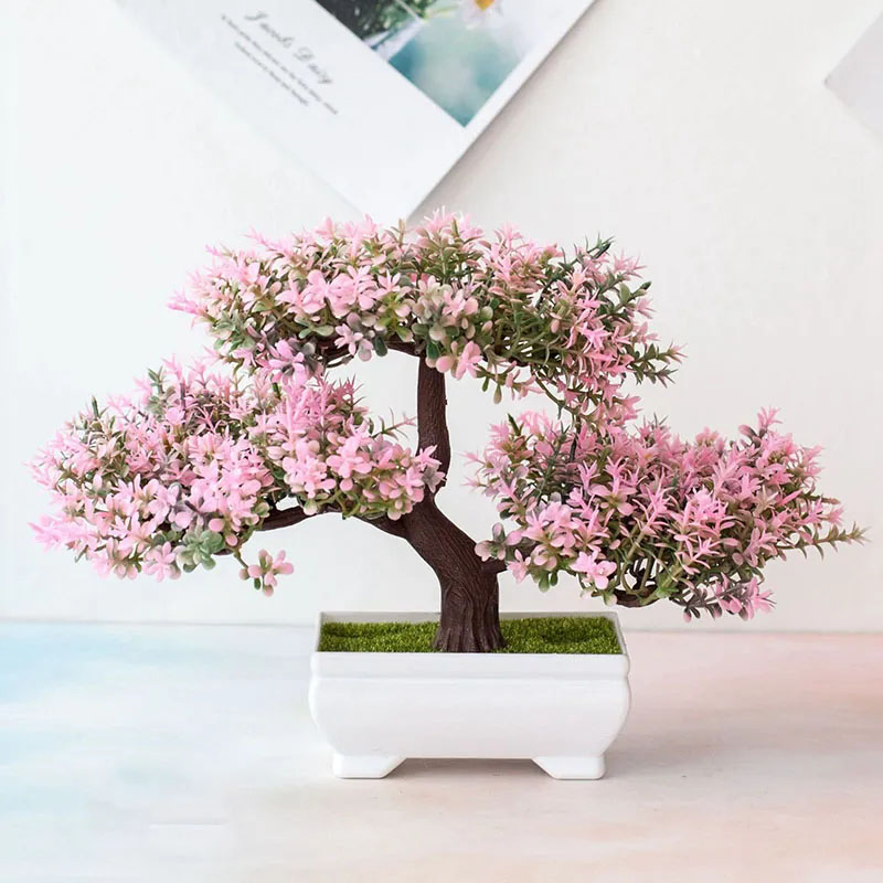 Bonsai Garden Table - Piante artificiali Bonsai Pianta finta Fiori