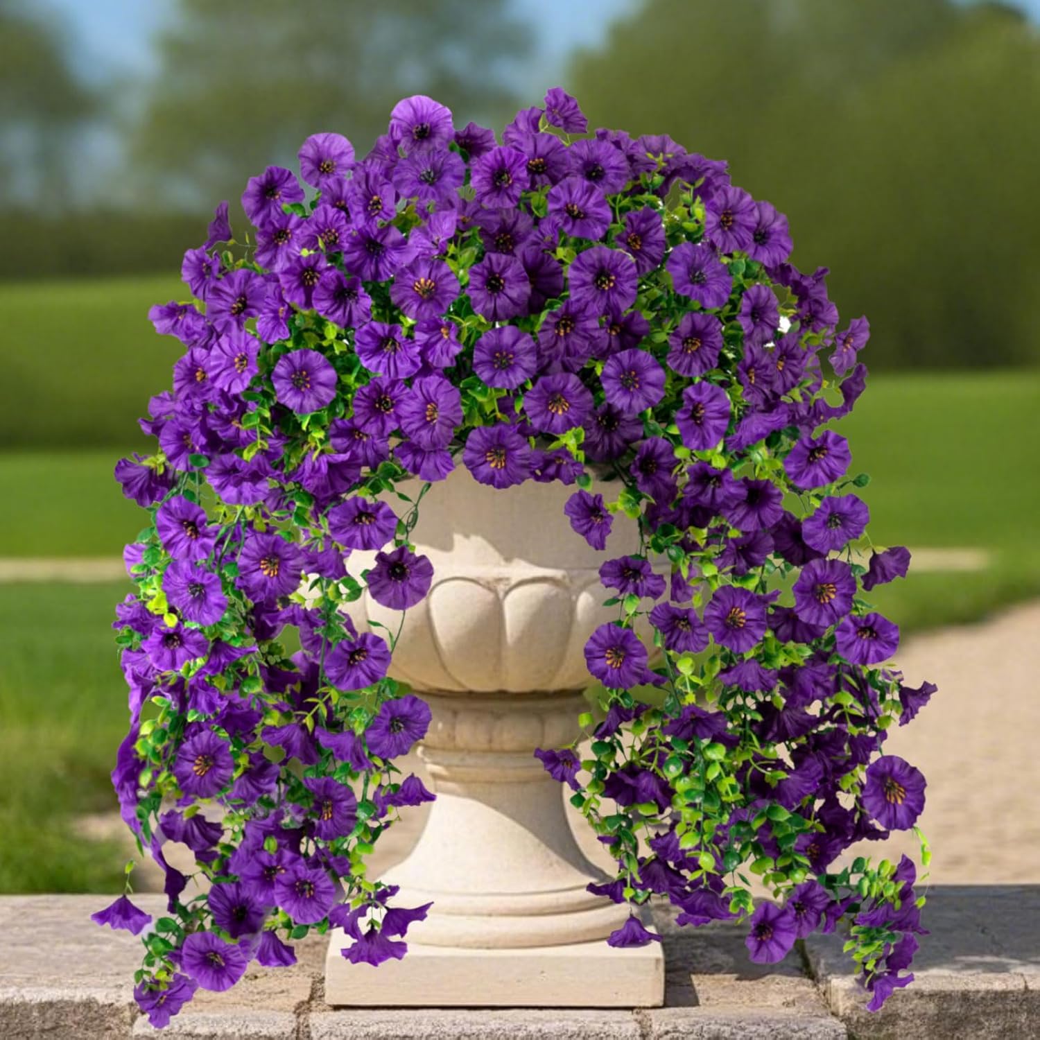Bonsai Garden Table - Fiori Artificiali di Glicine per Matrimoni,