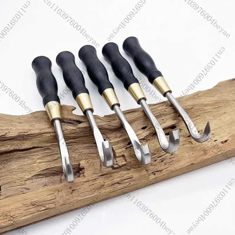 Bonsai Garden Knife - Set di coltelli spazzolati per bonsai,