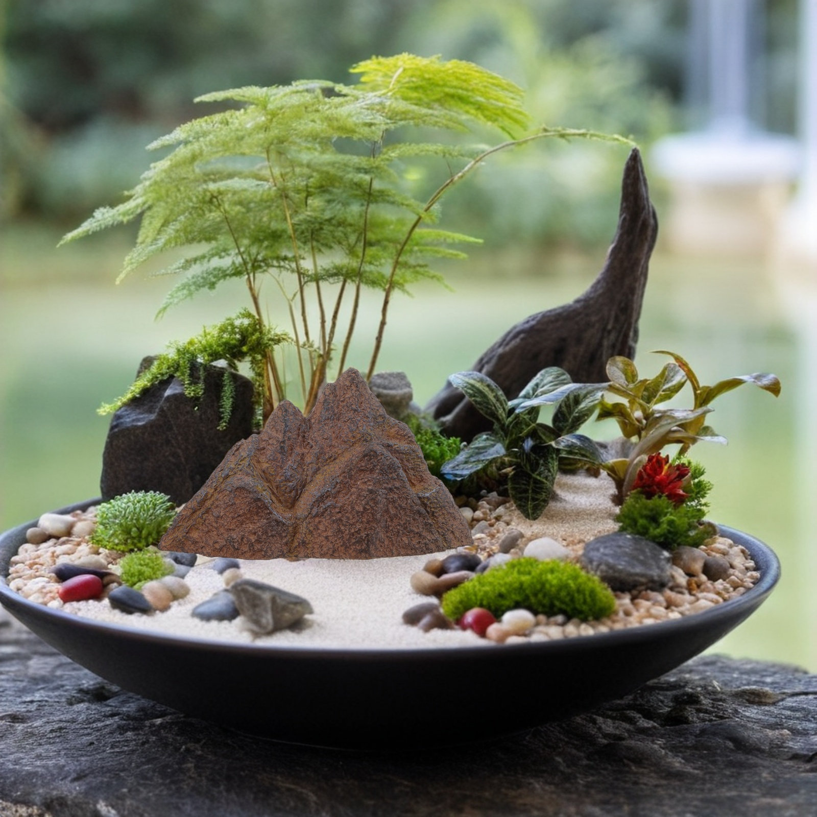Mini Giardino Zen con Rocce Or - Mini Bonsai Zen Garden recensione e prezzo