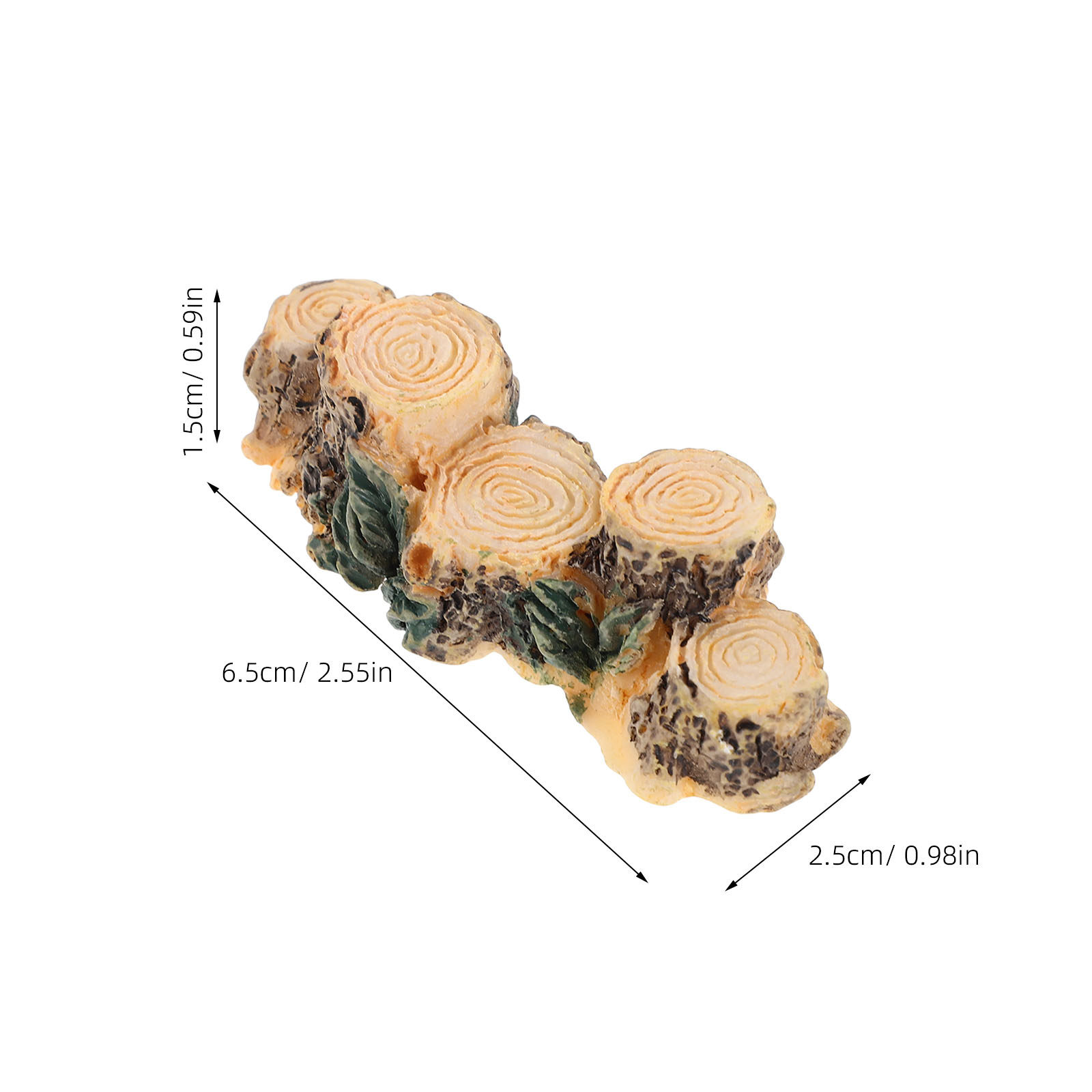 10 Pezzi Ceppi d'Albero in Res - Bonsai Garden Table recensione e prezzo