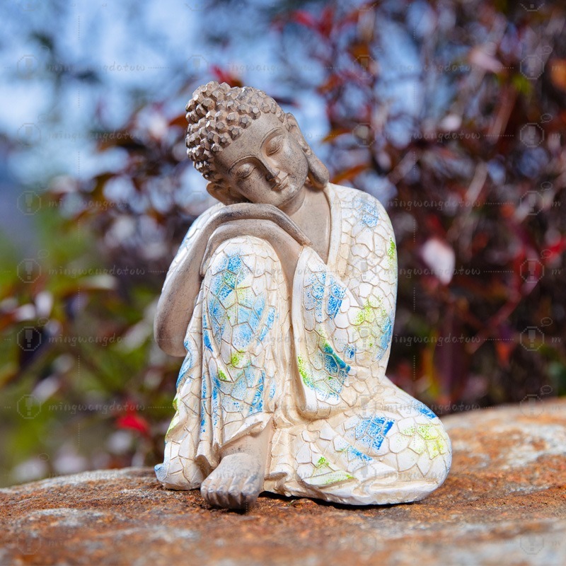 Mini Statua di Buddha, Nuovo O - Bonsai Gardener recensione e prezzo