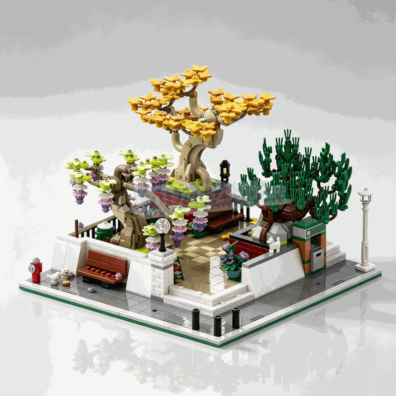 1309 Pezzi Blocchi da Costruzi - Bonsai Garden Lego Set recensione e prezzo