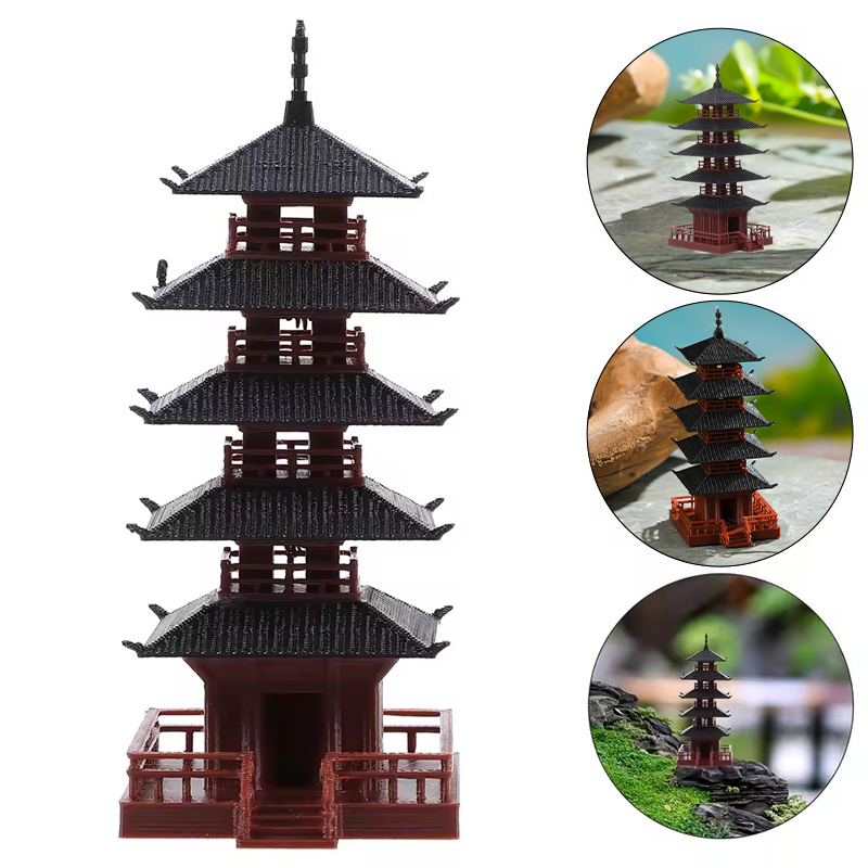 Mini Statua di Pagoda, Modello - Mini Bonsai Zen Garden recensione e prezzo