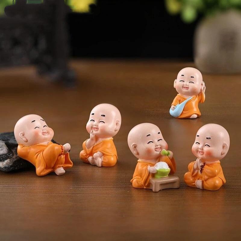 1 pezzo di statuetta in resina - Mini Bonsai Zen Garden recensione e prezzo