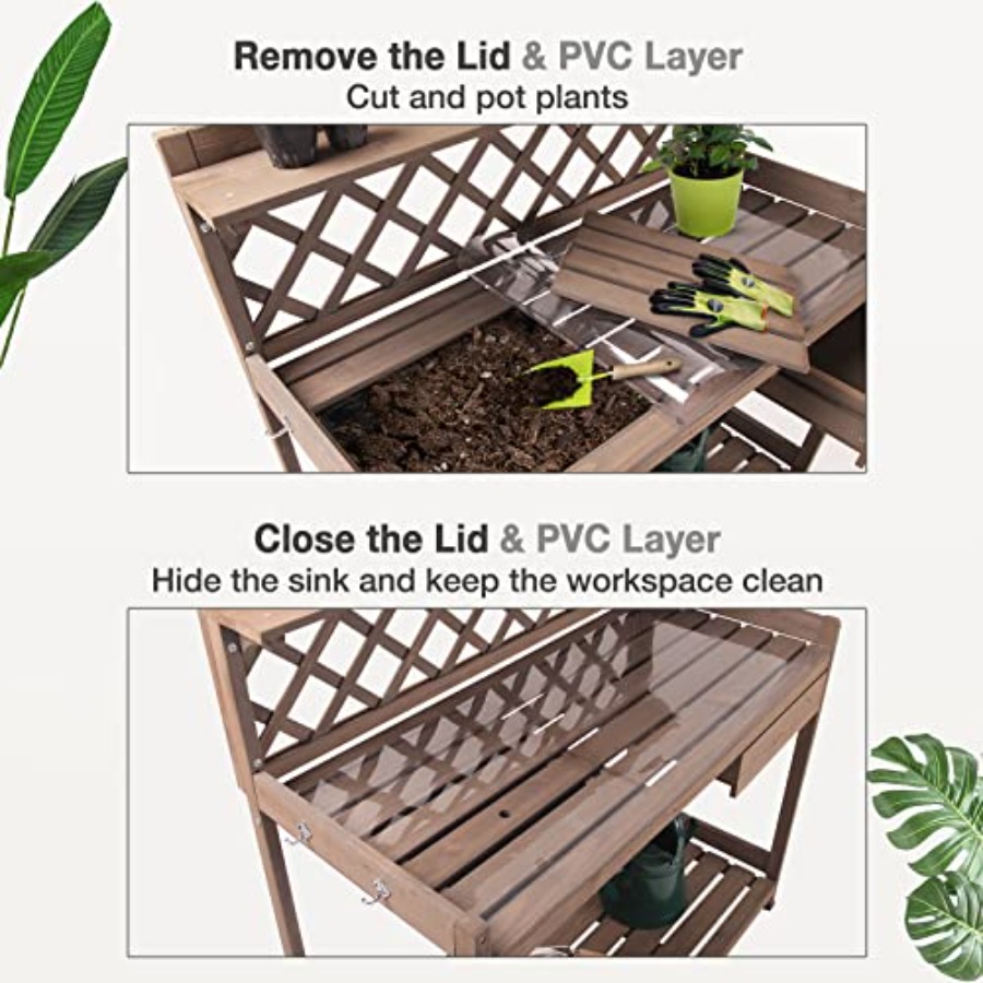 Banco da giardinaggio per este - Bonsai Garden Bench recensione e prezzo
