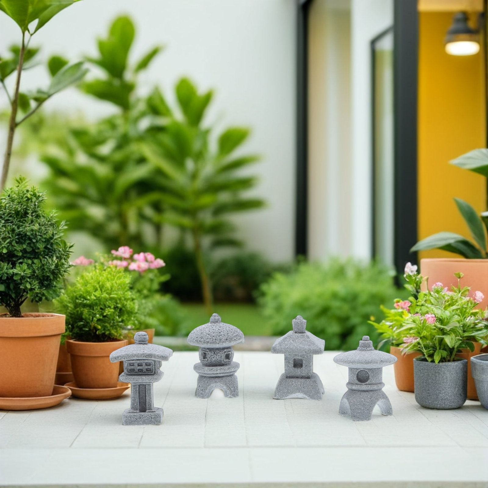 4 Pezzi Mini Padiglione per Ac - Mini Bonsai Zen Garden recensione e prezzo